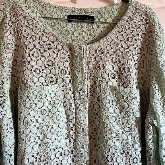 Victoria Beckham X Target Spring Green Long Sleeve Dress - Picture 7 of 9